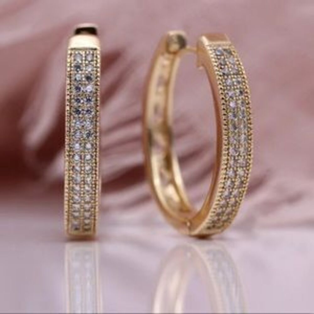 Gold Hoop Earrings
